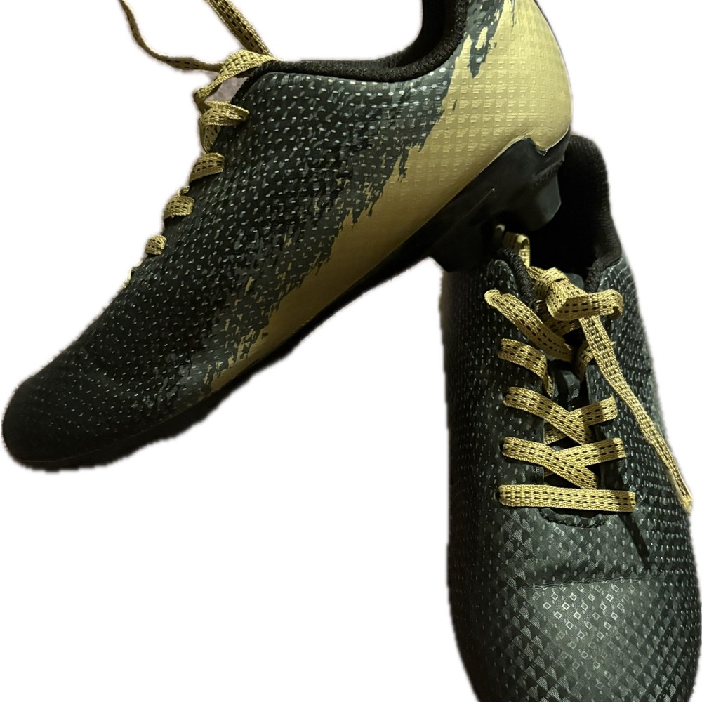 DSG Kids Shoes in Black and Gold